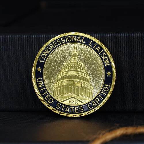 美国白宫纪念章勋章定做徽章企业