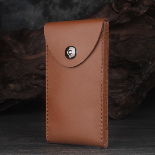 超薄头层牛皮手工手机包测试推荐