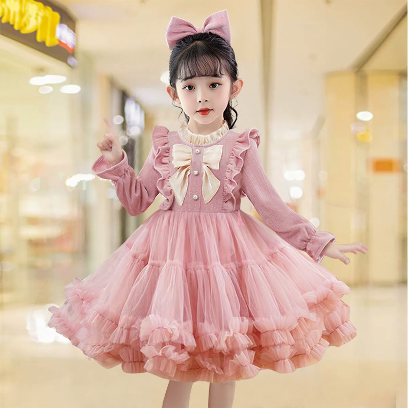 女童连衣裙秋冬加绒新款春季洋气小女孩春秋款裙子儿童公主裙长袖,童装/婴儿装/亲子装,连衣裙,淘宝优惠券,粉丝福利购,淘宝优惠卷