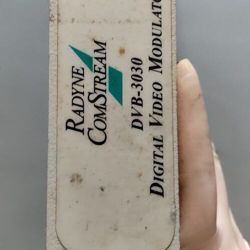 Radyne ComStream DVB-3030数字视频调/修或换