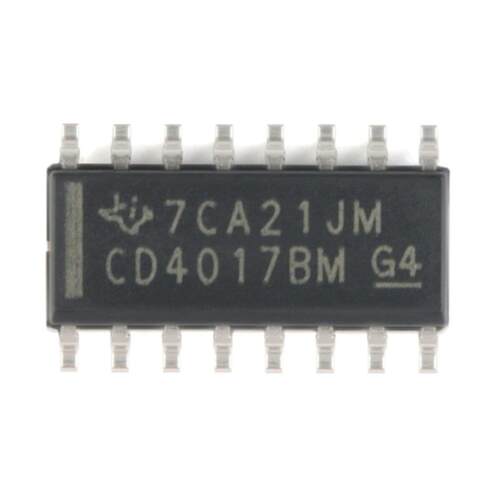 全新原装 CD4017BM96 SOP-16 10个解码输出的CMOS十进制计数器