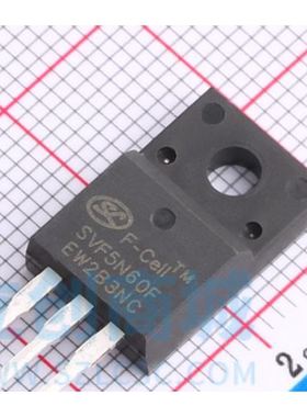 原装正品 SVF5N60F TO-220 MOS管 直插功率MOSFET稳压三极晶体管