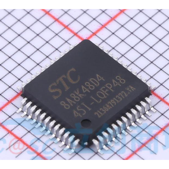 原装正品STC8A8K48D4-45I-LQFP4