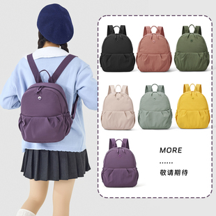 双肩包女小包包2025新款牛津布迷你通勤包百搭小号帆布旅行小背包