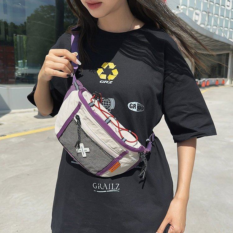 包包女2025新款胸包斜挎包男款腰包手机包饺子包运动帆布单肩背包,箱包皮具/热销女包/男包,胸包,淘宝优惠券,粉丝福利购,淘宝优惠卷