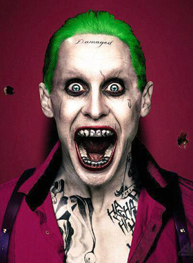 自杀小队小丑joker镀金牙套