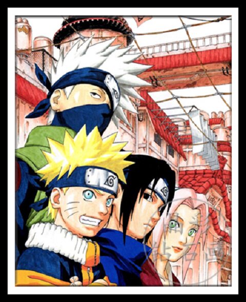 5D满钻新款卡通动漫火影忍者鸣人佐助卡卡西圆钻点钻十字绣钻石画