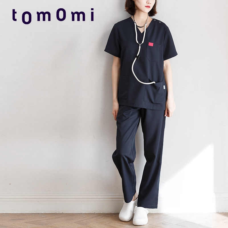 成大智美弹力刷手衣服医生服护士服牙科工作服分体套装