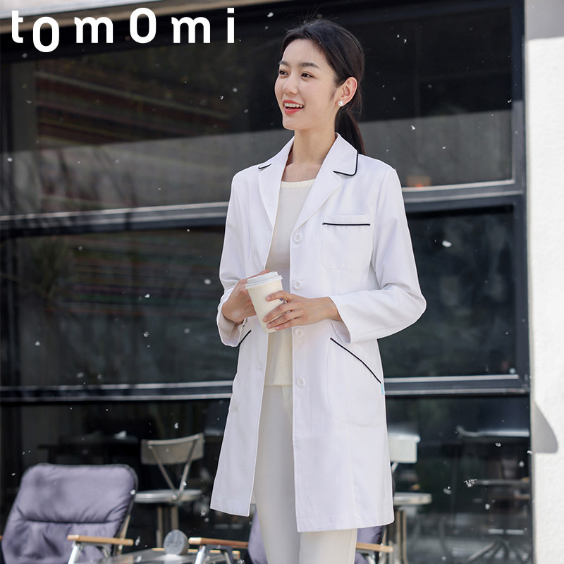 成大智美大夫实验室牙科服整形医生服白大褂女工作服