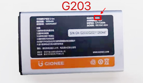 适用金立手机G203电池 GBLS400 G203/G203T GN190801 电板G203+