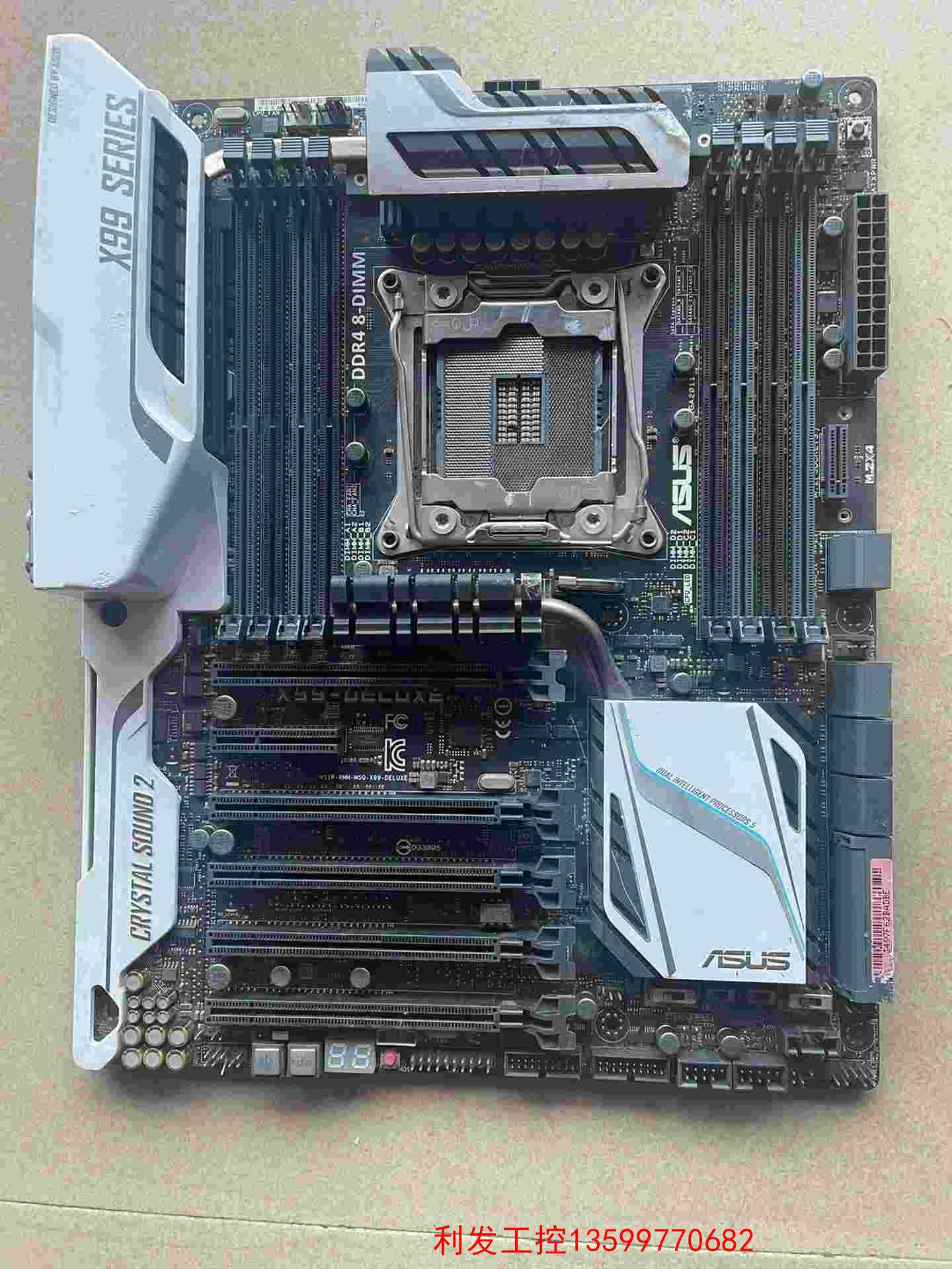 华硕x99 deluxe主板网口只有一个好的内存槽只能单