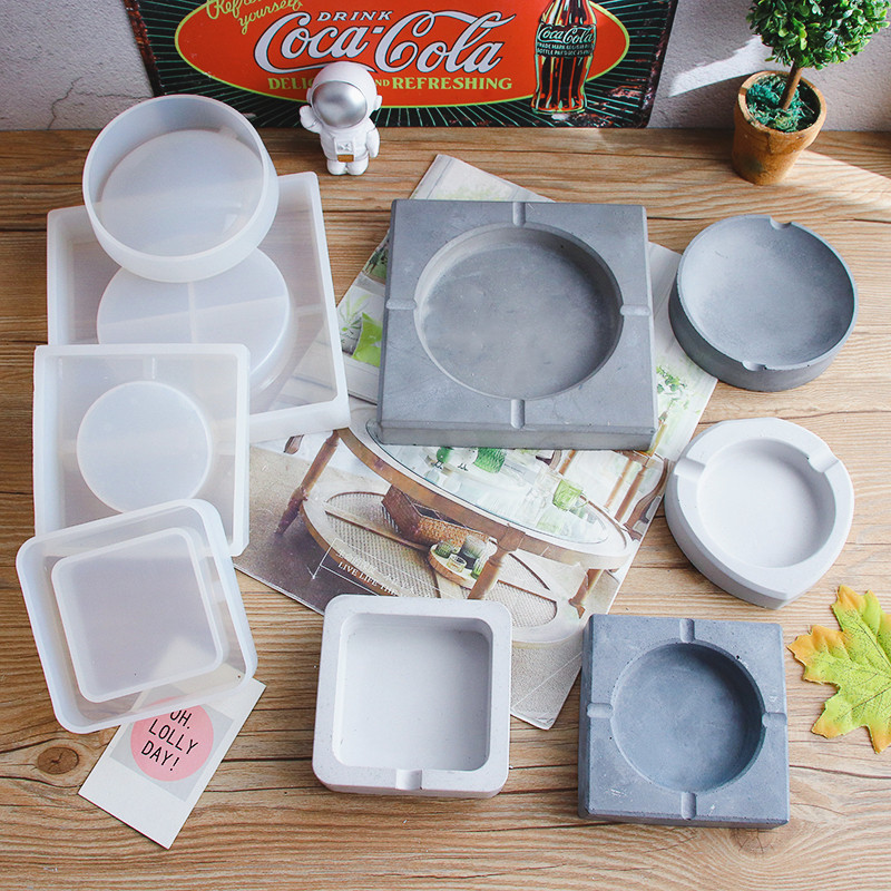 diy烟灰缸自制潮流办公室模具