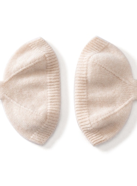 MJ1108秋冬女羊绒针织鱼嘴半指手套半包裹设计兼顾保暖与灵活配饰