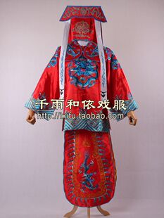 王朝马汉张龙赵虎马褂影视戏曲服装衙门捕快古装官服红色