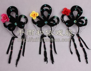 仙女头箍古装头饰戏曲用品花旦头饰宫女黄梅戏仙女发箍古装写真