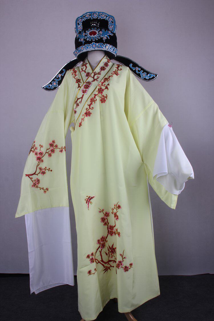 小生戏服越剧新款梅花小生衣服小生褶子戏曲服装表演服装