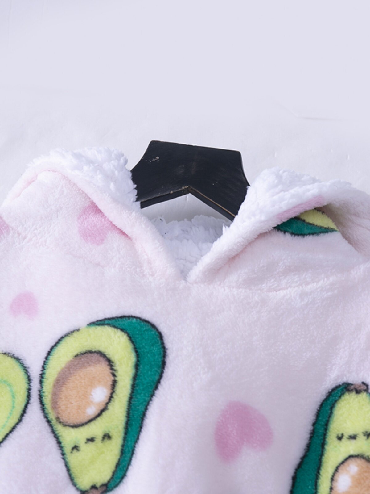 H 가을 겨울 새 여성 산호 벨벳 잠옷 두꺼운 플러스 벨벳 홈웨어 플란넬 스웨터 따뜻한 9부 소매 후드 티셔츠