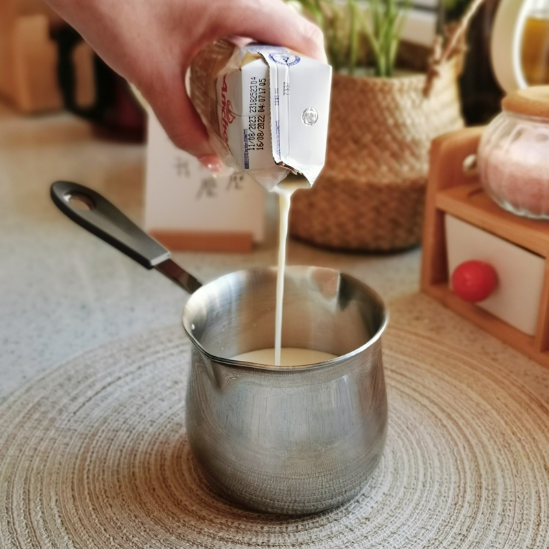 迷你304不锈钢奶锅辅食杯子