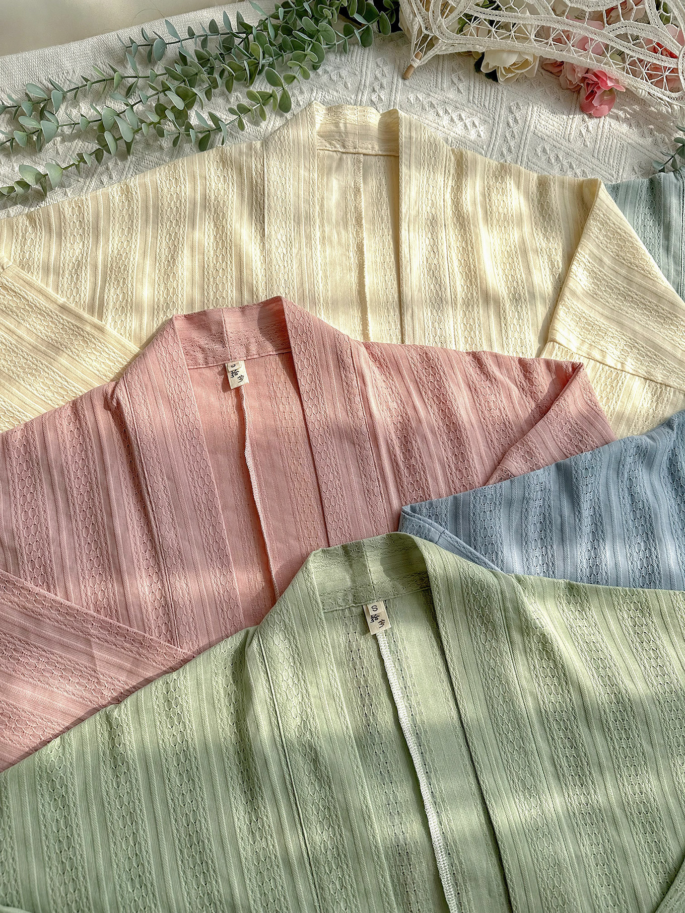 拾芳春夏款日常通勤纯色多色纯棉针织飞机袖现货透气女汉服,女装/女士精品,汉服上装,淘宝优惠券,粉丝福利购,淘宝优惠卷