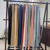 拾芳春夏款 汉服日常通勤百搭人棉亚麻宋裤