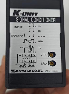 M-SYSTEM爱模 KVS-A6-R K-UNIT 模块