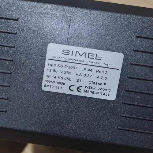 SIMEL XS5/3007 0.37KW 电机