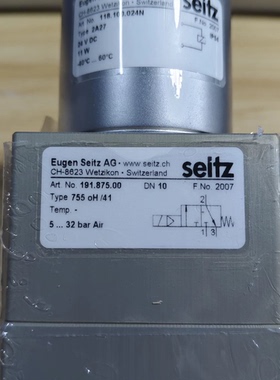 SEITZ 755OH/41 2A27 电磁阀