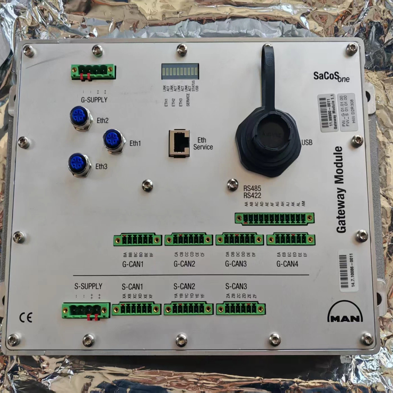 SaCoS one MAN网关模块 11.98900-0011 Gateway Module 1.1
