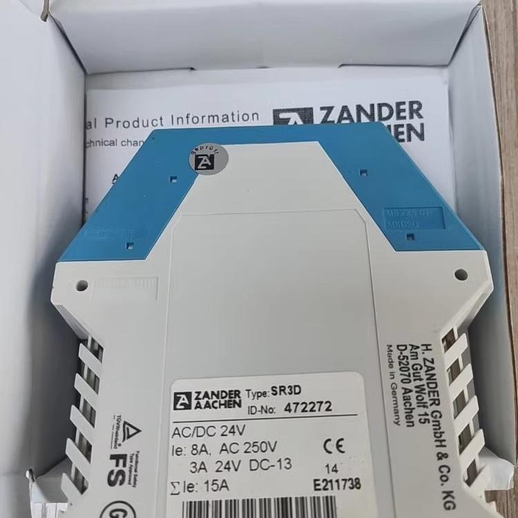 SR3D 24VAC/DC ZANDER AACHEN 继电器模块