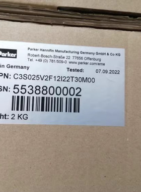 Parker派克 C3S063V2F10I22T30M00 C3S025V2F12I22T30M00 控制器