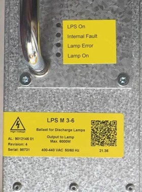 LPSM3-6  901214601 压载水灯电源