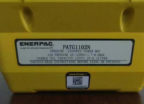 PATG1102N ENERPAC 恩派克 气动泵