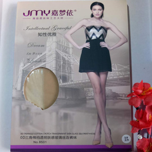 丝袜嘉梦依裆部加棉连裤袜薄款