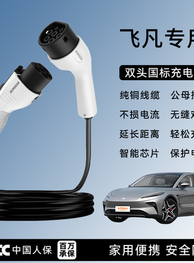 适用上汽飞凡F7/R7/ER6/MARVELR/RC7充电桩枪延长线公母头新能源