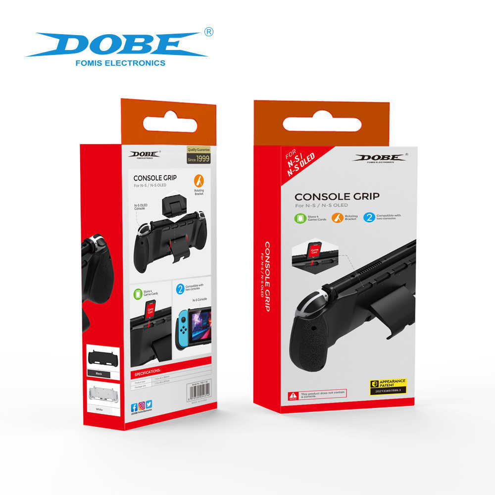 DOBE  스위치 OLED 그립 브래킷 핸들 보철 NS 그립 핸들 호스트 브래킷 액세서리