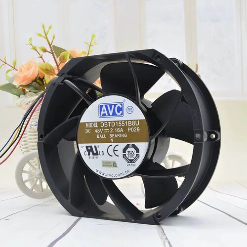AVC 17cm 48V2.16A DBTD1551B8U 17251 暴力大风量 机柜 轴流风扇