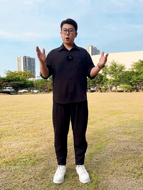 夏季短袖衬衫宽松大码冰丝