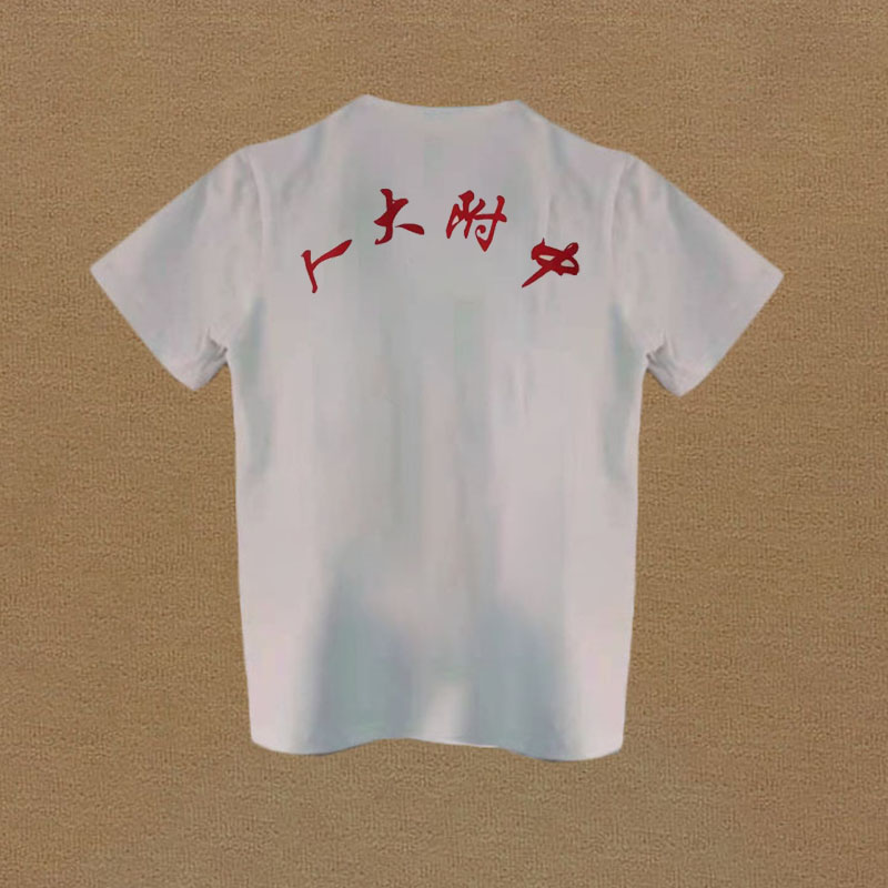 夏季人大附中校服纯棉透气短袖