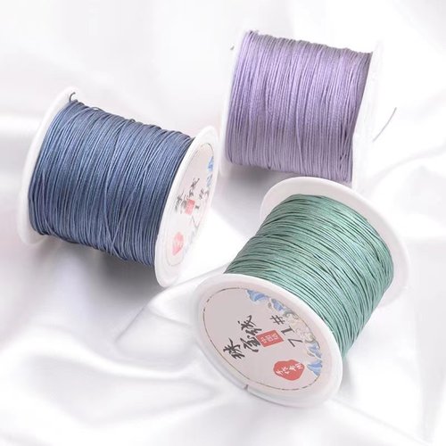 无弹力71号玉线编织绳0.4mm项链绳子diy手工串珠线手绳专用编绳