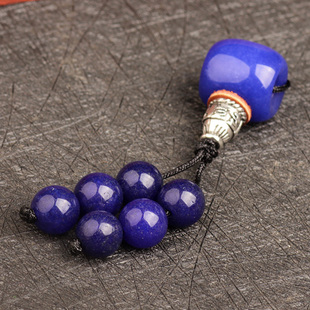 石头东陵玉藏式三通一套佛珠手串配饰文玩金刚菩提佛头佛塔配件