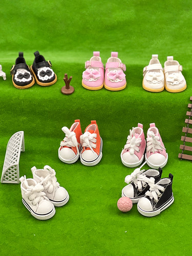 棉花娃娃鞋子20cm女娃的鞋子公仔玩偶换装用品配饰元气可爱便宜