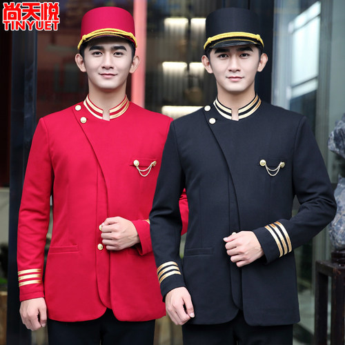 酒店门童迎宾服装泊车员男制服