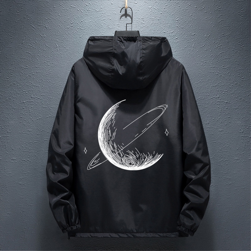 2026春秋季新款潮流大码休闲外套秋冬男款学生帅气青少年冲锋衣男