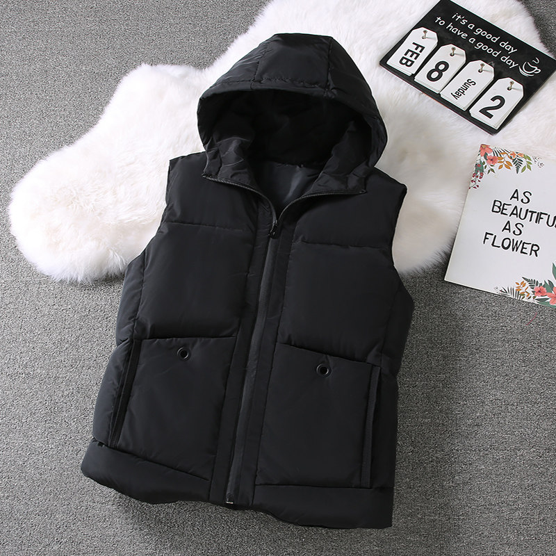 2025秋冬季羽绒棉马甲男女款加厚青少年潮流学生男士外套保暖马夹,男装,常规马甲,淘宝优惠券,粉丝福利购,淘宝优惠卷