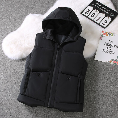 秋冬潮流棉马甲加厚保暖男女马夹