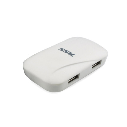 SSK飚王SHU037集线器 一拖四HUB USB扩展分线器 多接口电脑扩展器