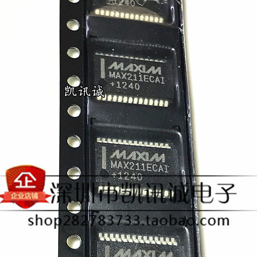 可配单 MAX211ECAI MAX211 RS-232接口集成电路 SSOP-28 全新现货
