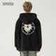 卫衣潮牌慵懒风外套连帽开衫 TFOUR 八芒星美式 男女哥特字母重磅