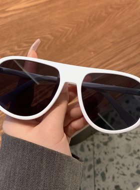 遮阳多边形时尚女茶色太阳镜墨镜