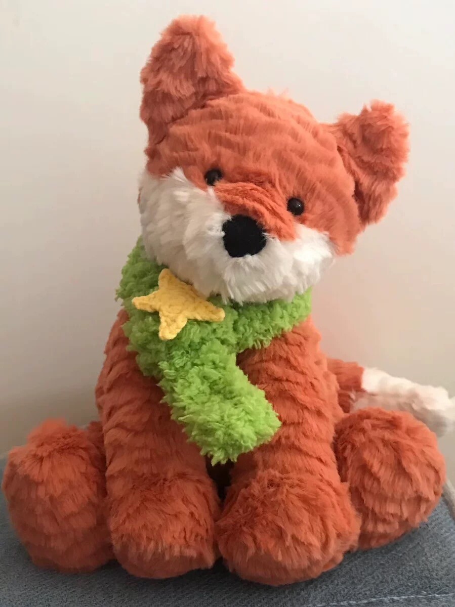 Jellycat 玩偶服装定制little狐狸帽子围脖可定制小狐狸23cm佩戴图片